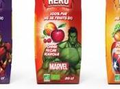 Organic Hero fruits l'effigie superhéros Marvel