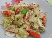 Salade pommes terre champignons pesto