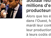 producteurs lait doivent millions Macron