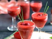 Cocktail poivrons, framboises sauce TABASCO® rouge Sans alcool