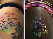 Quand artiste transforme vergetures