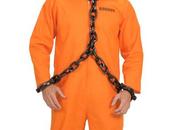 Déguisement prisonnier orange cher