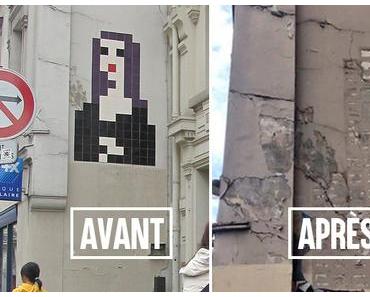 Deux faux employés de la Ville de Paris dérobent des Space Invaders