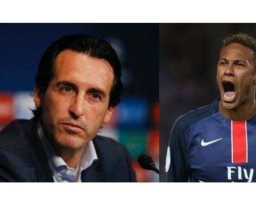 Le premier coup de pression de Neymar à Unai Emery !