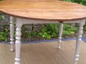 Table ronde bois table basse originale