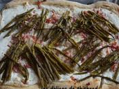 pizza asperges vertes