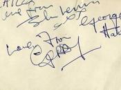 autographes Beatles vendre #Beatles