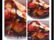 Poeler d'aubergine jambon gruyère Stephen