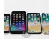 iPhone l’écran d’accueil comparé ceux précédents modèles