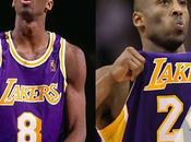 maillots Kobe Bryant retirés Lakers décembre
