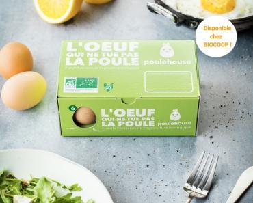 Poulehouse, l'oeuf qui ne tue pas la poule, arrive chez Biocoop