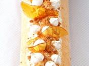 Bûche caramel beurre salé, pomme spéculoos