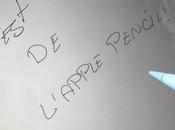 Test l’Apple Pencil