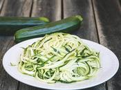 Salade courgettes spaghettis
