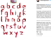 Sagmeister "critique" travaux Instagram
