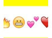Snapchat signification emojis, smileys émoticônes Snap