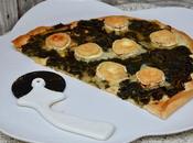 Pizza verte blettes