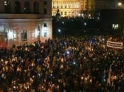 lumière dans nuit #Vienne, 2017. #NONazis