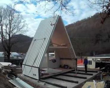 Cette maison peut être construite en 6 heures et ne coûte que 28 000 €