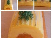 Bûche vanille insert pommes tatin thermomix sans