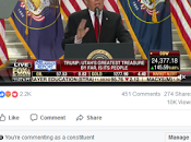 Trump nous rend visite