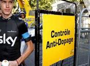 Chris Froome rattrapé patrouille dopage