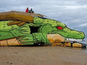 Normandie street-artist Dragon Ball transforme ancien blockhaus