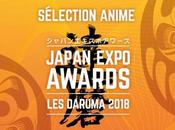 sélections animé Japan Expo Awards 2018 dévoilées