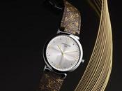 Louis vuitton nouvelle tambour slim metallic flower