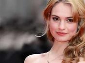 What’s your name? Lily James