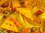 Tofu olives écorces d'agrumes