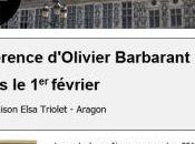 Maison ARAGON-TRIOLET Conférence d’Olivier Barbarant Paris Février 2018