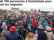 #Ouistreham soutien massif migrants