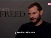 Jamie Dornan parle l'évolution Christian Grey Press Junket Fifty Shades Freed Vidéo traduction