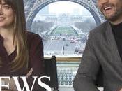 Interviews Jamie Dornan, Dakota Johnson Rita Eric Press Junket Paris Vidéos traductions