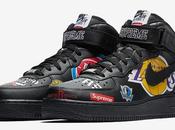 Supreme Nike Force Black Images Officielles