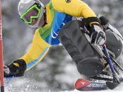 sportifs brillé Jeux Paralympiques d’hiver