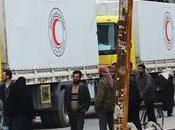 Syrie nouveau convoi humanitaire entré aujourd’hui dans Douma l’est Damas
