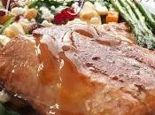 Saumon gingembre l'orange