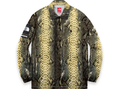 coach Jacket Supreme North Face Snakeskin leak