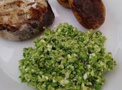 Salade courgette petits pois menthe