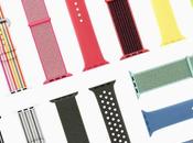nouveaux styles couleurs bracelets Apple Watch pour printemps