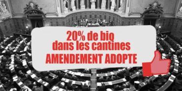 Quand la mobilisation citoyenne paye : le bio revient dans les cantines !