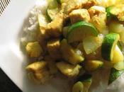 poulet courgette curry cookeo