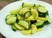 Courgettes cuisson vapeur avec thermomix