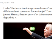Daniel Barenboïm est-il lui-aussi antisémite #Israel