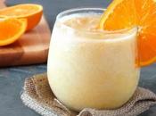 smoothie melon orange yaourt avec thermomix