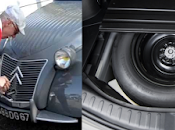 Manivelle roue secours