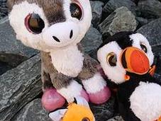 Lumo Stars peluches yeux scintillant