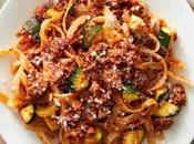 Courgettes bolognaise cookeo